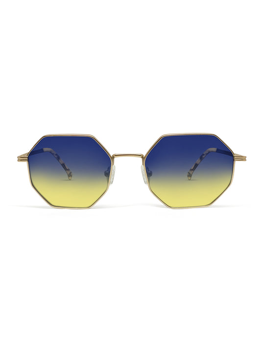 Gamma Gold with Blue/Yellow Gradient Lenses