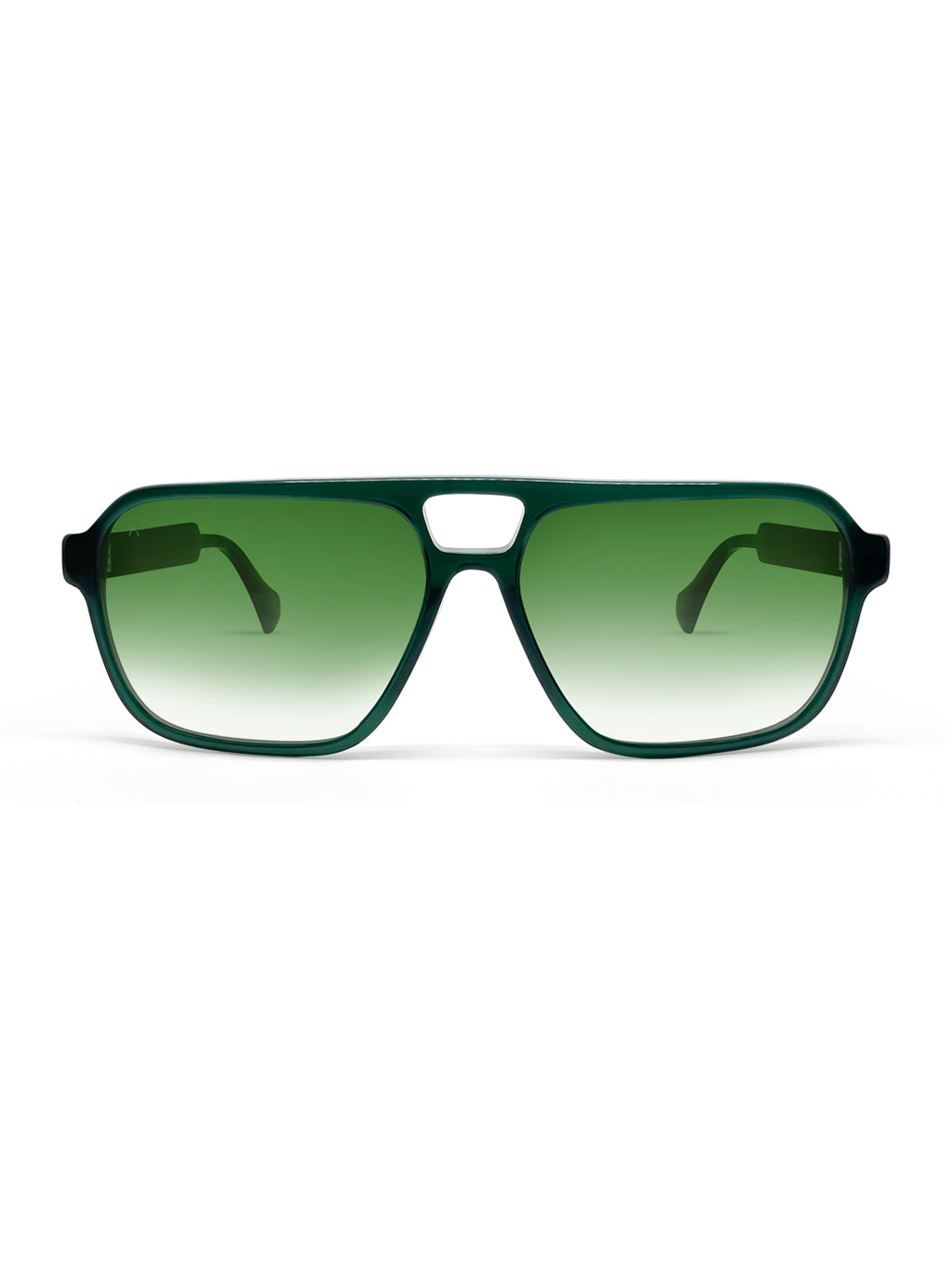 Double-B  Green with Green Gradient Lenses