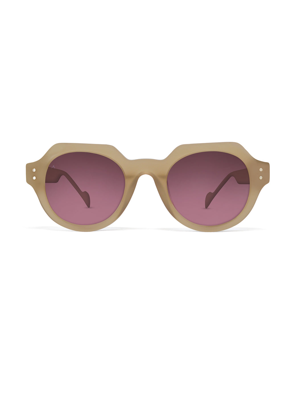Helios Nude With Pink Lenses