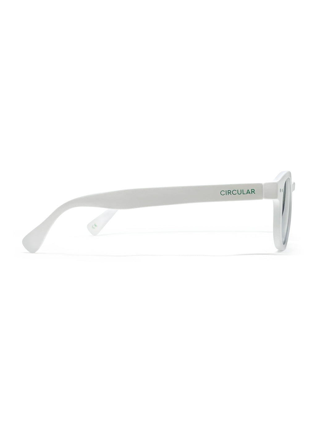 Reborn White with Grey Mirror Lenses