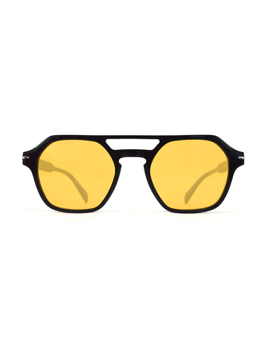 Aero Black with Yellow Lenses
