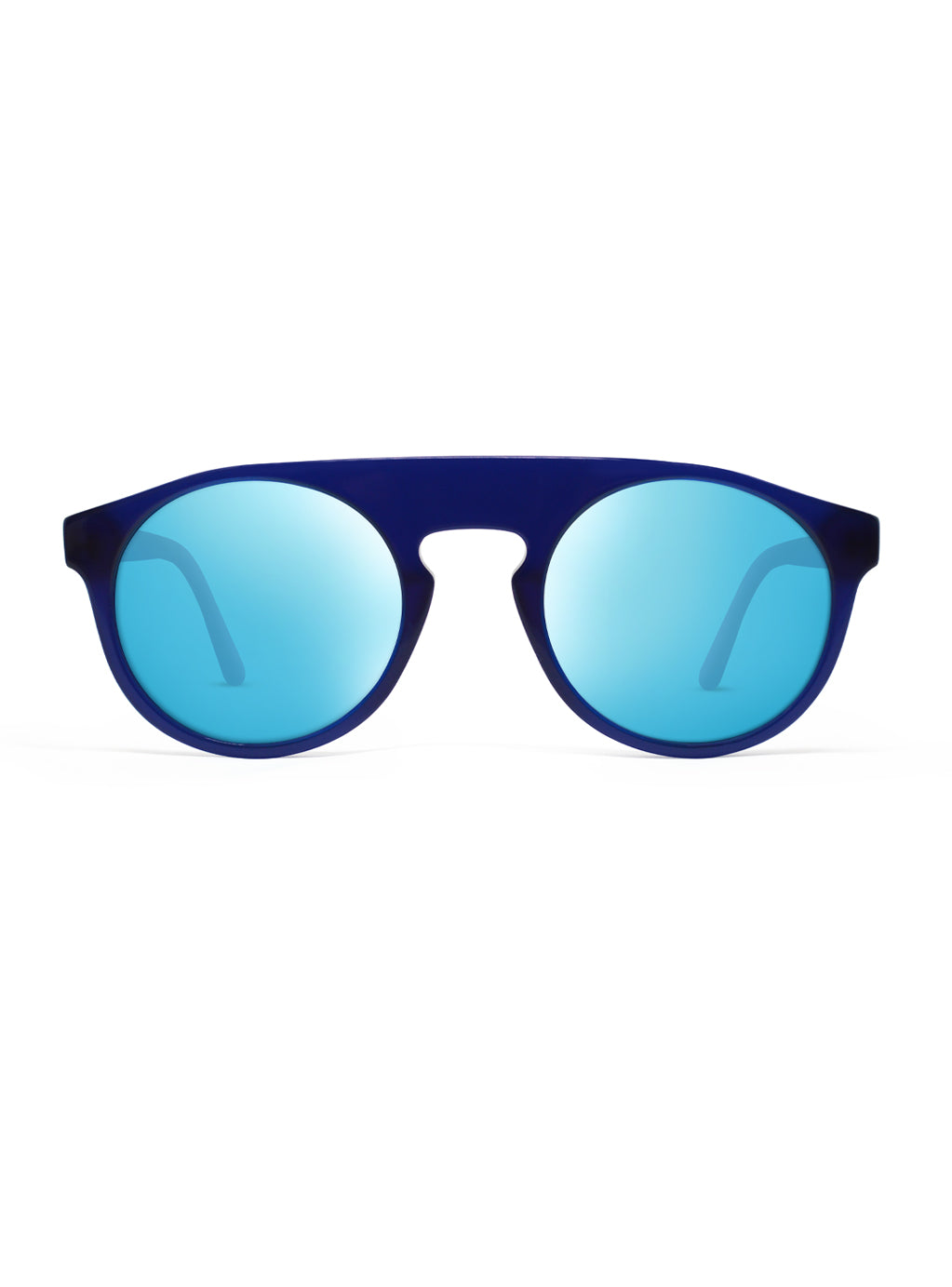 Atom Blue with Blue Mirror Lenses