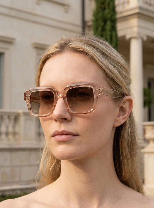 Nova Cream with Gradient Lenses