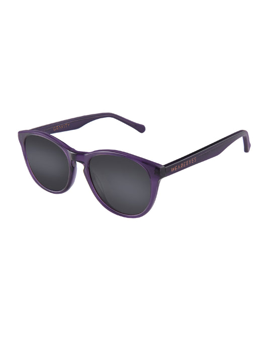 Gravity Purple with Black Lenses