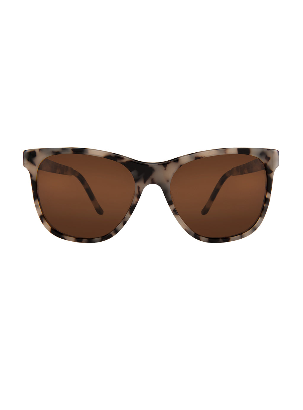 Grit Creme Tortoise with Brown Lenses