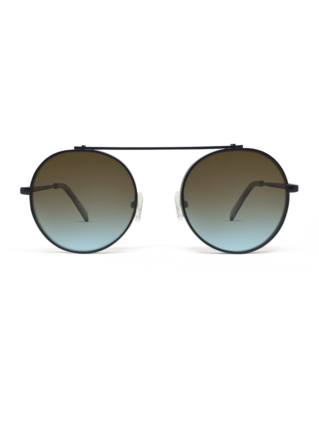 Omikron Gun with Brown/Blue Gradient Lenses