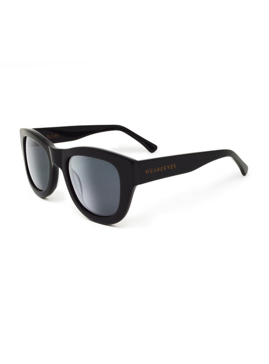 Blaze Black with Mirror Lenses