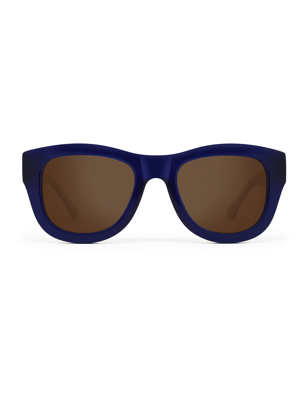 Blaze Blue with Brown Lenses