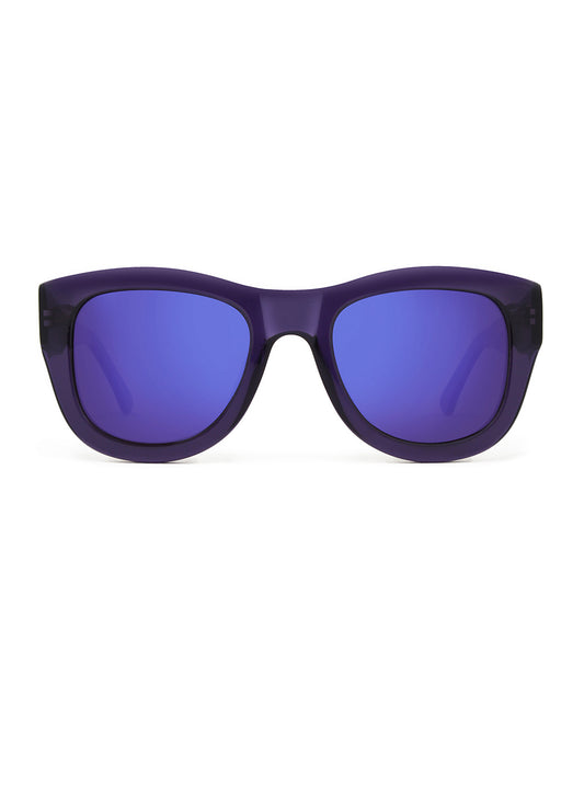 Blaze Purple with Mirror Lenses